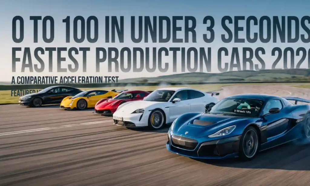 0 to 100 in Under 3 Seconds: Fastest Production Cars 2026