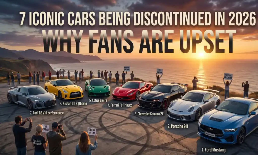 7 Iconic Cars Being Discontinued in 2026