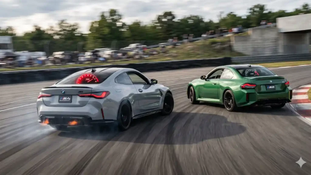 BMW M4 Competition vs M2