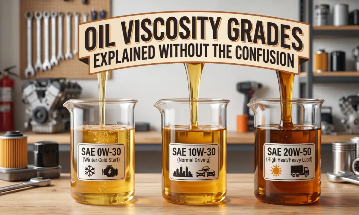 Oil Viscosity Grades Explained Without the Confusion